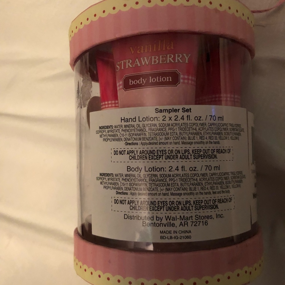 Lotion gift set